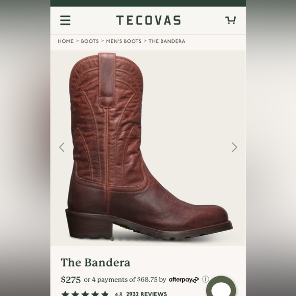 Tecovas Shoes Tecovas Boot Poshmark
